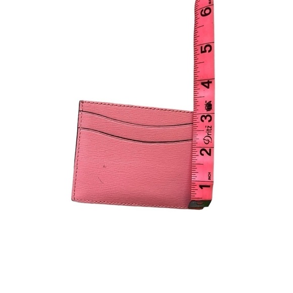 Kate spade Morgan pink saffiano leather cardholder card case - Picture 3 of 5